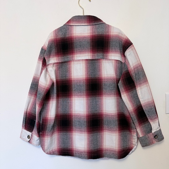 Aeropostale Red and Black Plaid Shirt - Picture 3 of 3